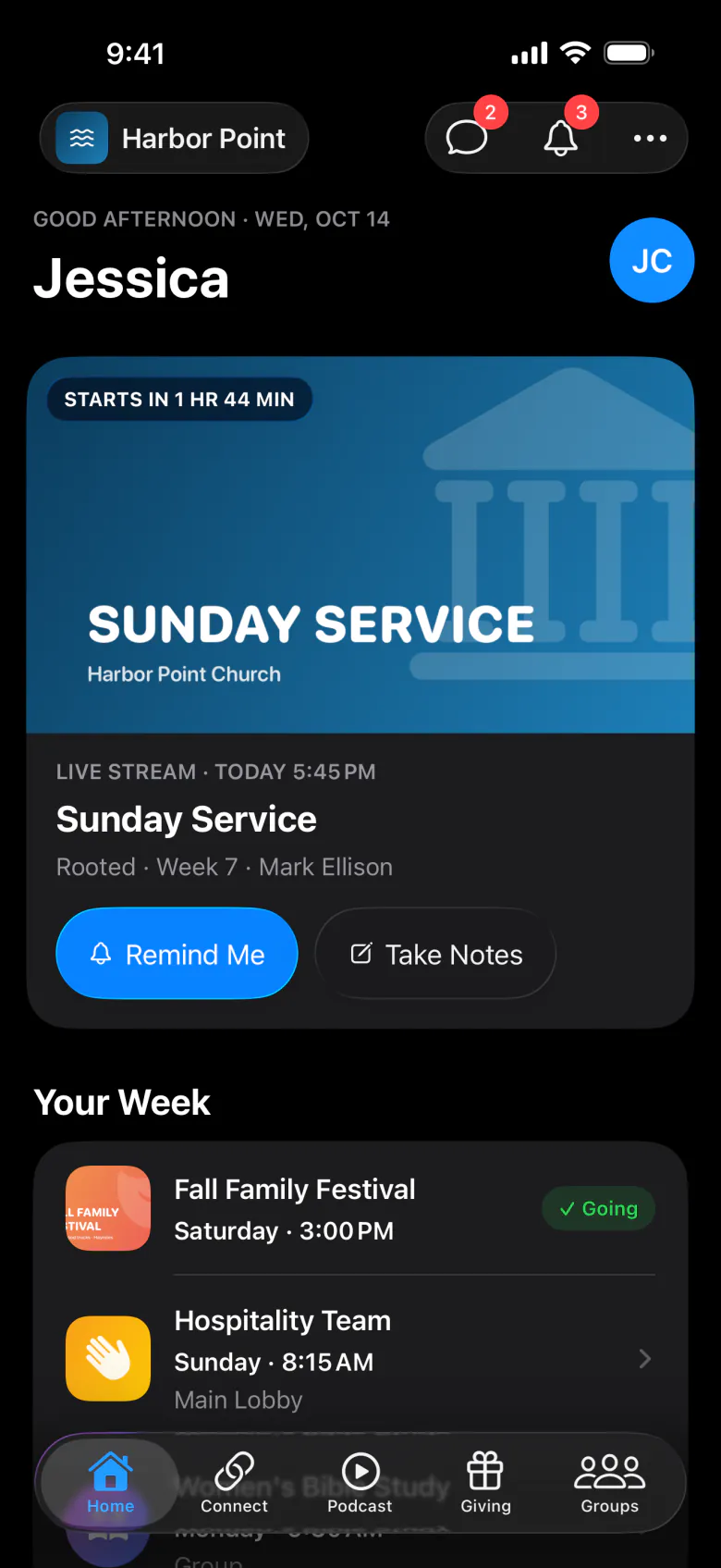 The member app