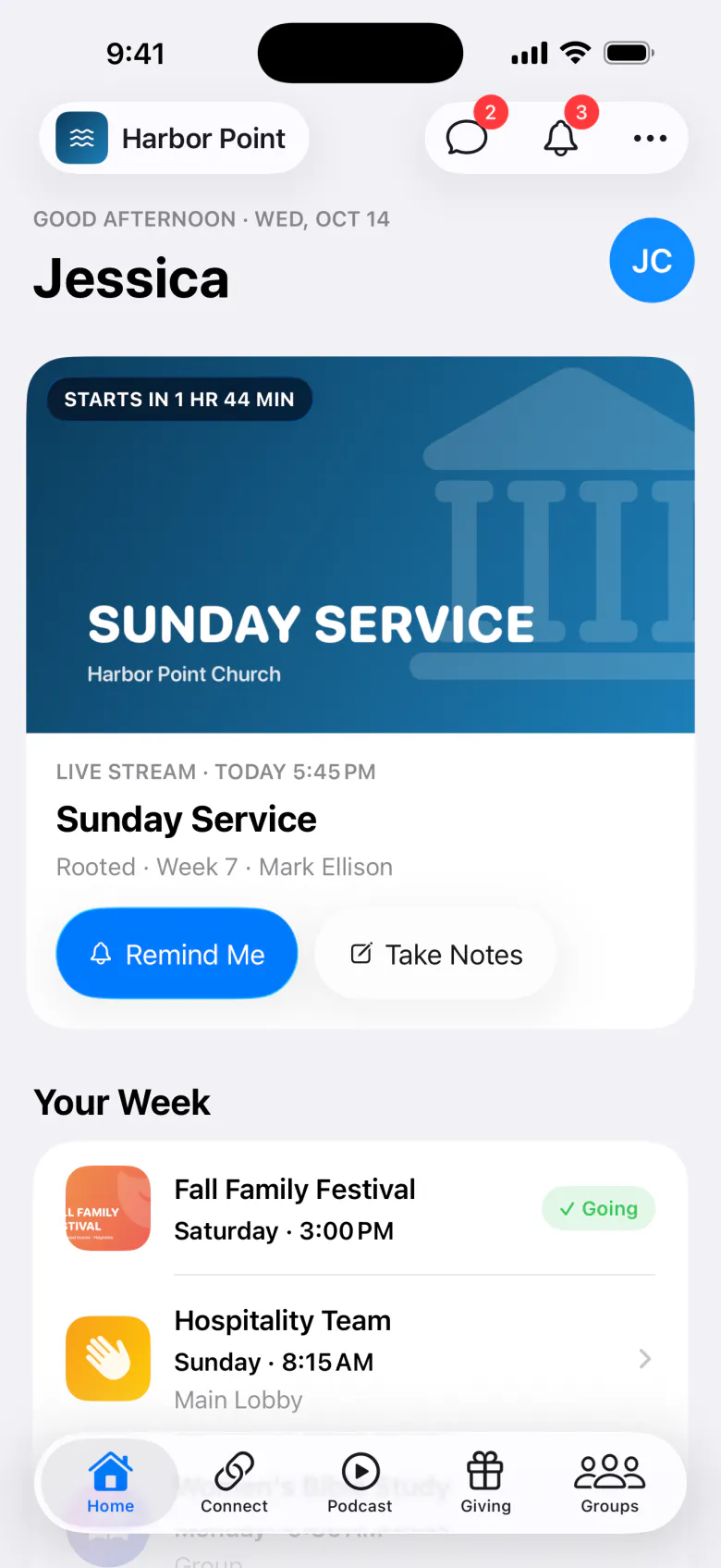The member app